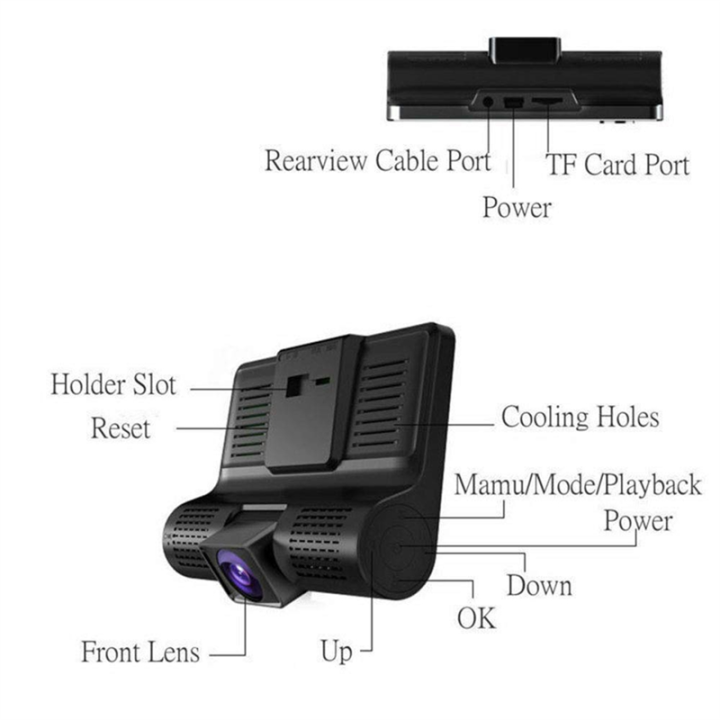 Car%20DVR%20Dashcam%20HD%20Screen%201080P%203%20Lens%20Video%20Recorder%20Front%20+%20Interior+Rear%20View%20Camera%20Dash%20Cam%204%20Inch%20Dash%20Camera%20Black%20-%20Image%208