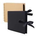 Photo Albums 30 Pages A4 Craft Paper DIY Bowtie Design Ribbon Scrapbook Photograph Picture Album Memory Book Graduation Gift Amour zii. 