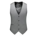 2022 Men's Business Casual Suit Vest New Brand Clothing Gentleman Banquet Wedding Vest Black Royal Blue Navy Blue Gray 5XL 6XL. 