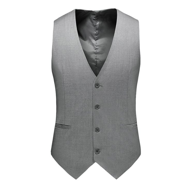 2022%20Men's%20Business%20Casual%20Suit%20Vest%20New%20Brand%20Clothing%20Gentleman%20Banquet%20Wedding%20Vest%20Black%20Royal%20Blue%20Navy%20Blue%20Gray%205XL%206XL%20-%20Image%203