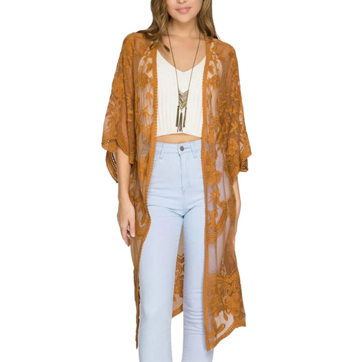 Summer%20Women%20Lace%20Crochet%20Bikini%20Lady%20Cover%20Up%20Kimono%20Cardigan%20Swimwear%20Kaftan%20Bathing%20Suit%20Long%20Sleeve%20Vacation%20Beach%20Dress%20Superman%20-%20Image%207