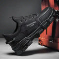 Men’s Waterproof Work Boots: Slip-Resistant & amp; Durable.
