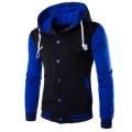 Spring Autumn Men's Hoodies Jacket Boy Baseball Hoodies Coat Fashion Streetwear Slim College Varsity Brand Stylish Veste Homme. 