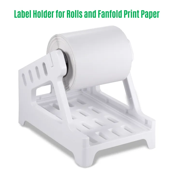 HXSJ%20Thermal%20Label%20Printer%20Label%20Holder%20for%20Rolls%20and%20Fanfold%20Shipping%20Package%20Labels%20Work%20with%20Desktop%20Label%20Printers%20Compatible%20with%20Barcode%20Express%20Label%20Printing%20Postage%20Mailing%20Labeling%20-%20Image%208