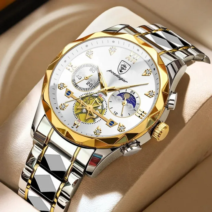 POEDAGAR%20996%20Luxury%20Men's%20Wristwatch%20Luminous%20Waterproof%20Chronograph%20Watch%20for%20Men%20Stainless%20Steel%20Quartz%20Watches%20for%20Men%20-%20Image%202