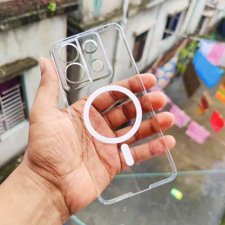 For%20Xiaomi%20Redmi%20Note%2013%205G%20Barley%20Magsafe%20Magnatic%20Chaging%20Cover%20Non%20Yellowling%20Back%20Cover%20Shockproof%20Back%20Clear%20Hybrid%20Transparent%20Back%20Cover%20For%20Xiaomi%20Redmi%20Note%2013%205G%20Non%20Yellowling%20Phone%20Case%20-%20Image%202