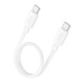 Hoco X96 Hyper 60W Fast Charging Data Short Cable Type-C to Type-C (L=0.25m). 