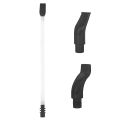 Baoer Melodica Tube With 2 Mouthpieces 59.5cm Long Flexible Pianica Tube Melodica Mouthpiece For 32/37 Keys Melodica. 