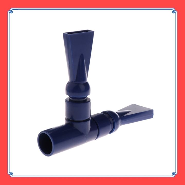 VibeVendor Aquarium Pump Duck Flat Nozzle Return Water Outlet Filter Joint