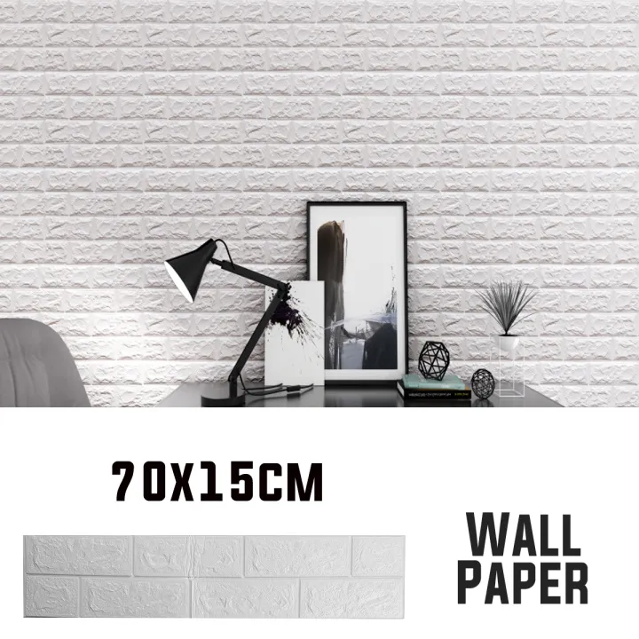Decor%20Living%2070%20X15CM%203D%20Wall%20Paper%20Sheet%20DIY%20Self-Sticker%20Soft%20Anti-colliding%20Home%20Decoration%20-%20Image%204