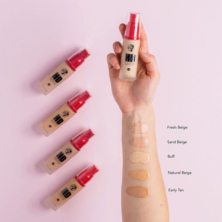 Authentic%20W7%2012%20Hour%20HD%20Foundation%2030mL%20All%20Shades%20(Creme%20Brulee,%20Golden,%20Honey,%20Suede,%20Tan)%20-%20Image%205