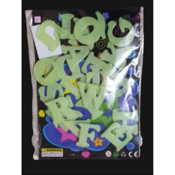 Wall%20Radium%20Sticker%20Mixed%20Letter%20-%20Good%20Looking%20In%20Night%20Time%20-%20Image%203