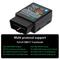 V2.1 Mini Elm327 obd2 scanner OBD car diagnostic tool for Volvo XC90 S60 S40 S80 V70 XC60 V40 V50 850 C30 V60 S70 940 XC70. 