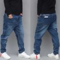 Trendy Harem Jeans Men Denim Pants SLIM Loose Baggy Jeans Pants HIp Hop Jeans Man Clothing.