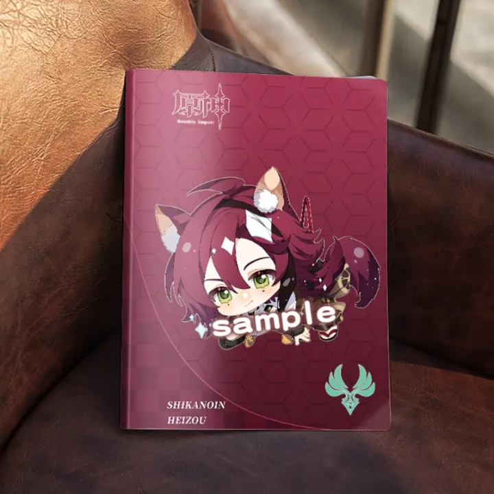 Kawaii%20Nahida%20Shikanoin%20Heizou%20Anime%20Notebook%20Genshin%20Impact%20Student%20Journaling%20Stationery%20for%20Diary%20School%20Supplies%20Memo%20Pad%20-%20Image%205