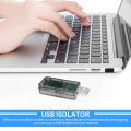 USB Isolator ADUM3160 USB to USB Digital Audio Signal Power Isolator Module Supports 12Mbps 1.5Mbps.