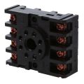 2X New 8 Round Pin 8-Pin PF083A Relay Base Socket. 