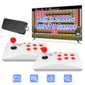 Arcade Video Game Console with Double Arcade Joysitck HD TV 4K Game Stick Lite 64G Built-in 20000+ Games For ATARI/GBA/PS1.
