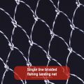 Fishing Replacement Net Small/Large Hole Fishing Landing Net Mesh Dia 35/40/45/50/60/70cm Collapsible Hole Folding Dip Fish Net. 