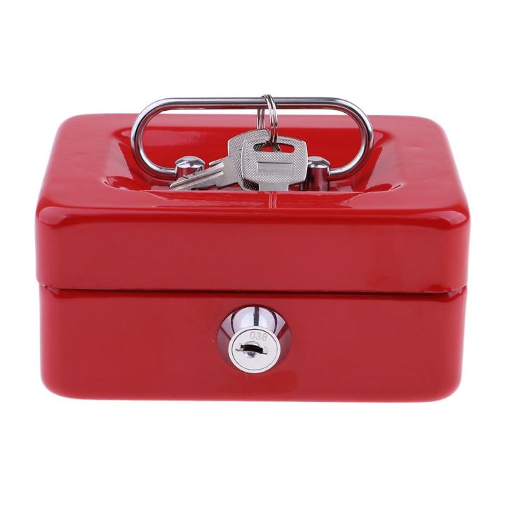 Creative%20Portable%20Metal%20Storage%20Container%20Safe%20Lock%20Box%20Money%20Coffer%20Red%20-%20Image%205
