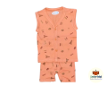3 Pcs Boys/Girls Cotton Printed Sleveless Ankar Nima. 