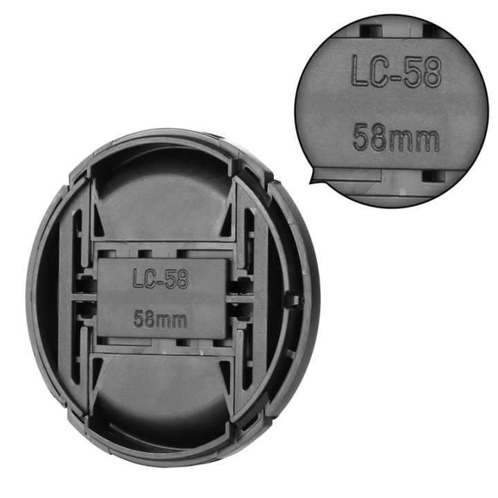 58Mm%20Lens%20Cap%20With%20Lens%20Cap%20Leash%20Hole%20Bundle%20For%20Dslr%20Cameras%20For%20Nikon%20Canon%20(58Mm)-%204%20Pack%20-%20Image%207