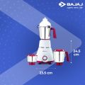 Bajaj Mixer Grinder / Blender / Juicer 4 Jars GX-4701 800 Watt. 