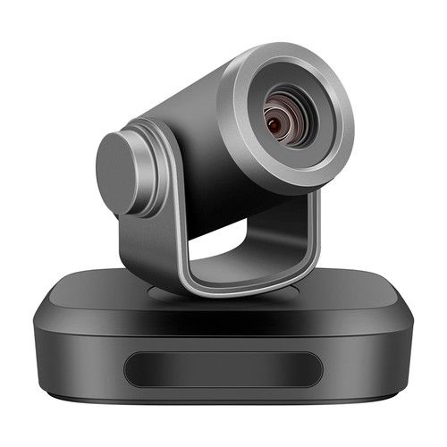 GUCEE G07-4K10X Webcam, 4K HD 10x Optical Zoom Auto Focus Built-in Microphone - Black, EU Plug