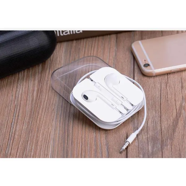 Ear Headphones Wired Earphone For Apple Iphone X Xr Xs Max 8 7 6 6S Plus 6 5 5S Earbuds With Microphone Ear Phone - Headphone