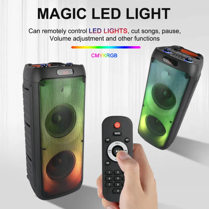 Sing-e%20ZQS8236%20New%20Dual%208%20Inch%20New%20Super%20Heavy%20Bass%20Boosted%20Sound%20Box%20Loud%20Bluetooth%20Speaker%20Party%20Box%20Party%20One%20Dj%20Speaker%20Box%20-%20Image%204