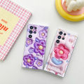 Olige Case For Redmi Note 8 Pro Note 10 4G 10S Redmi Note 11 12 4G 5G 9A 10C 9C Pocophone F3  3D Twisting Korean Small Fragmented Flowers Shockproof Silicone Soft Phone Case Back Cover. 