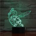 【Cathery Baby Store】3d Lamp The Legend Of Zelda Night Light Led Bedside luminaria Colorful Nightlight Holiday Gift Lamp RGB. 