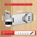New Zinc Alloy Cabinet Password Locks Home Security 3 Digit Coded Combination Coded Lock Anti-Theft Hardware Coded Lock Drawer.