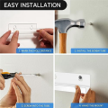 Vinyl Record Shelf Wall Mount 6 Pack, 4 INCH Clear Acrylic Album Record Holder Display Floating for Bathroom, Bedroom Durable Easy Install Easy to Use.