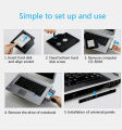 9.5mm SATA 2nd HDD SSD Hard Drive Caddy Universal Laptop CD DVD-ROM. 