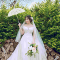 Handheld Parasol Bride Parasol Dance Lace Mini Umbrella Wedding Accessories Wedding Bride Mini Umbrella. 