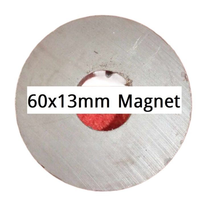BLACK 60mm RING MAGNETS 60x13mm Ring Magnets 60mm Magnet Multipurpose Permanent Round Ring Magnet Permanent Magnet