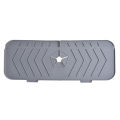 1Pc Silicone Faucet Mat Kitchen Sink Tray Soap Drain Pad Sink Splash Drying Mat.