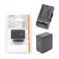 NP-FV100A Battery For SONY PXW-X70 PXW-Z90 HXR-NX80 NX70 FDR-AX700 AX60 AX100E AXP55 Camcorder Compatible NP-FV100 NP-FV70. 