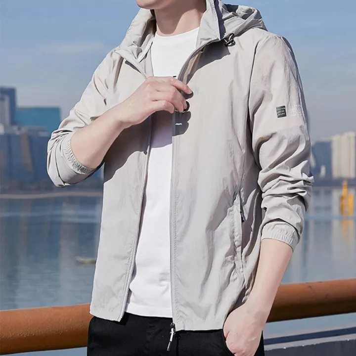 Sun%20Protection%20Jacket%20Trendy%20Lightweight%20Hooded%20Zipper%20Hood%20Elastic%20Cuff%20Coat%20for%20Travel%20Men%20Jacket%20Sun%20Protection%20Top%20-%20Image%205