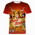 Disney T-Shirts Home On The Range Cartoon Anime 3D Print Streetwear Men Women Fashion Oversized T Shirt Kids Tees Tops Clothing. 