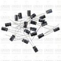 Radial 100uF Electrolytic Capacitor 16V-15Pcs. 