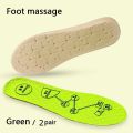 Deodorant Healthy Insoles for Shoes Massage Acupoints Arch Support Plantar Fasciitis Template Insole Men Women Shoe Sole Pads. 