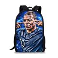 Football-star School Bags For Boys Girls 3D Print School Backpacks Kids Bag Kindergarten Backpack Men Child Mochil. 