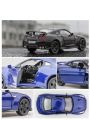 1/36 Nissan Skyline GTR R34 Toy Car Welly Diecast Metal Miniature Model Pull Back Doors Openable Collection Gift For Boy, Kid MuXiaRe. 