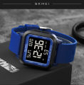 SKMEI 1894 Square Sports Waterproof Multifunctional Luminous Watch.