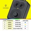Ultrasonic Dog Repeller Dog Bark Deterrent Devices Rechargeable Portable Multifunctional Anti-Noise Anti-Barking Pet Dog Trainer. 