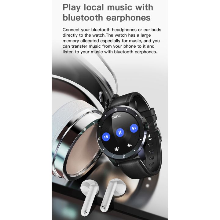 MX12%201.3%20inch%20IPS%20Color%20Screen%20IP68%20Waterproof%20Watch,%20Support%20Bluetooth%20Call%20/%20Sleep%20Monitoring%20/%20Heart%20Rate%20Monitoring,%20Style:Steel%20Strap%20-%20Image%206