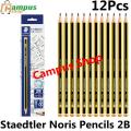 Staedtler Noris Pencils 2B,HB-Pack of 12. 