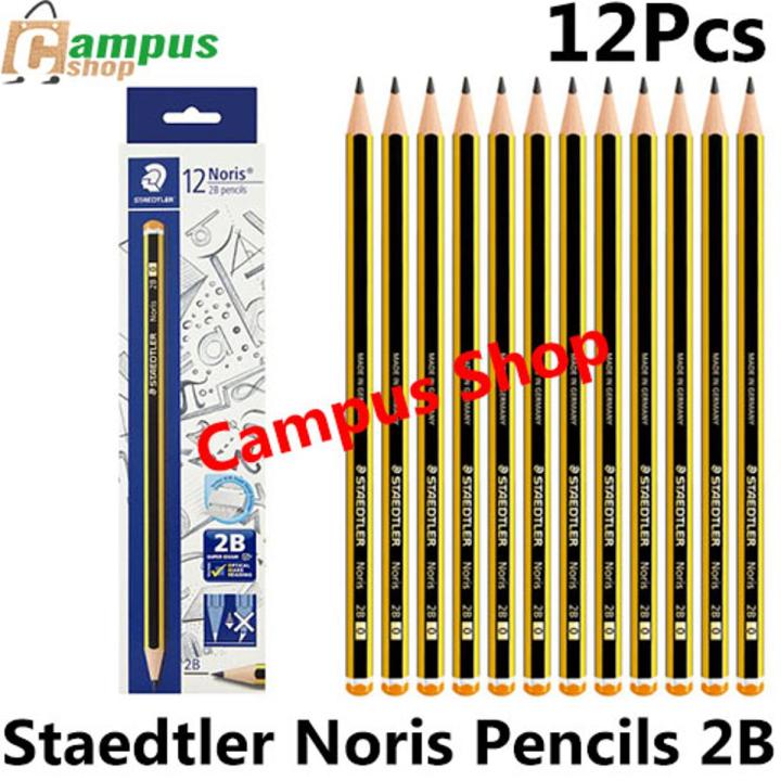 Staedtler Noris Pencils 2B,HB-Pack of 12